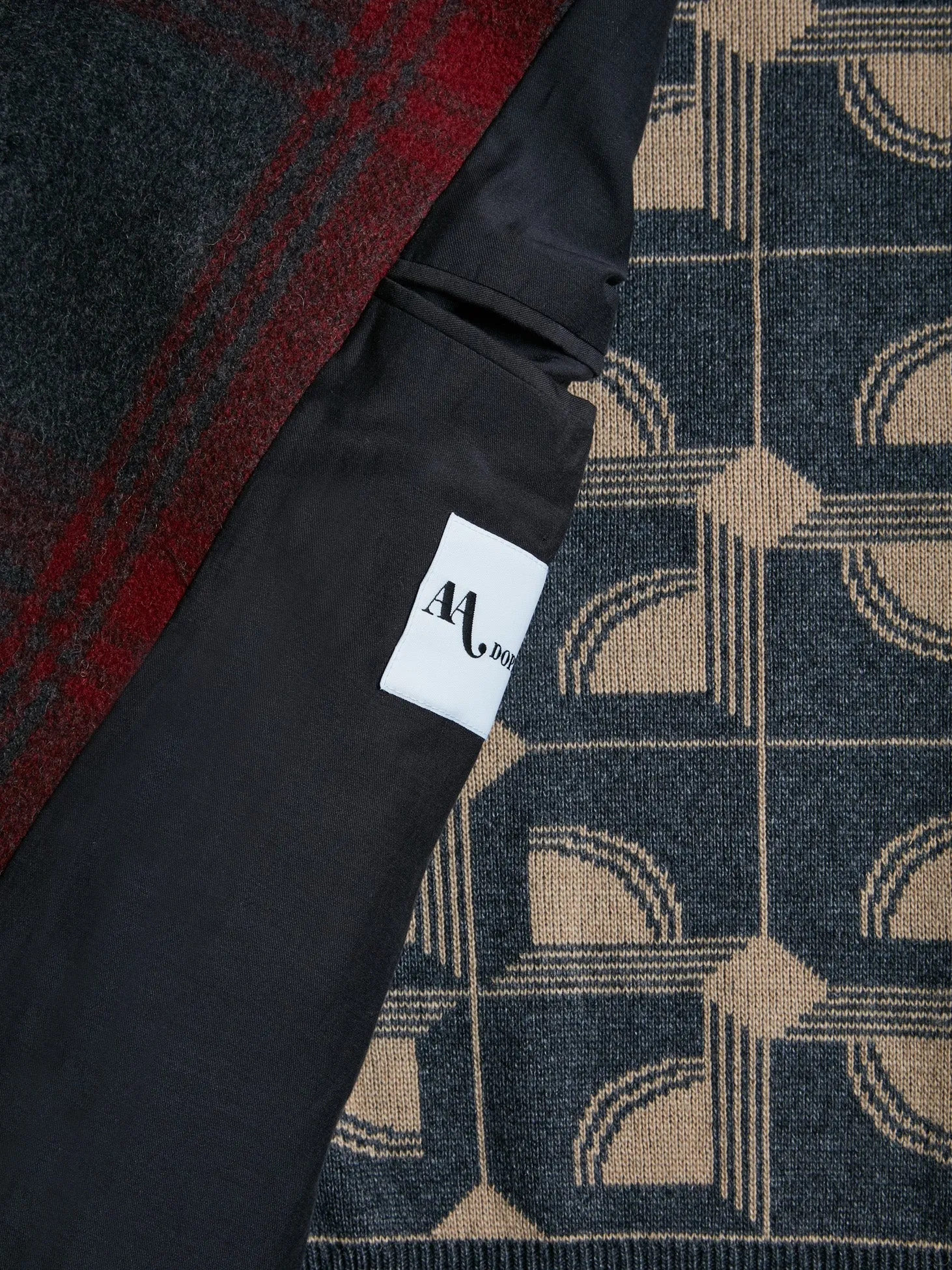 AANCHORAGE CHECKED COAT