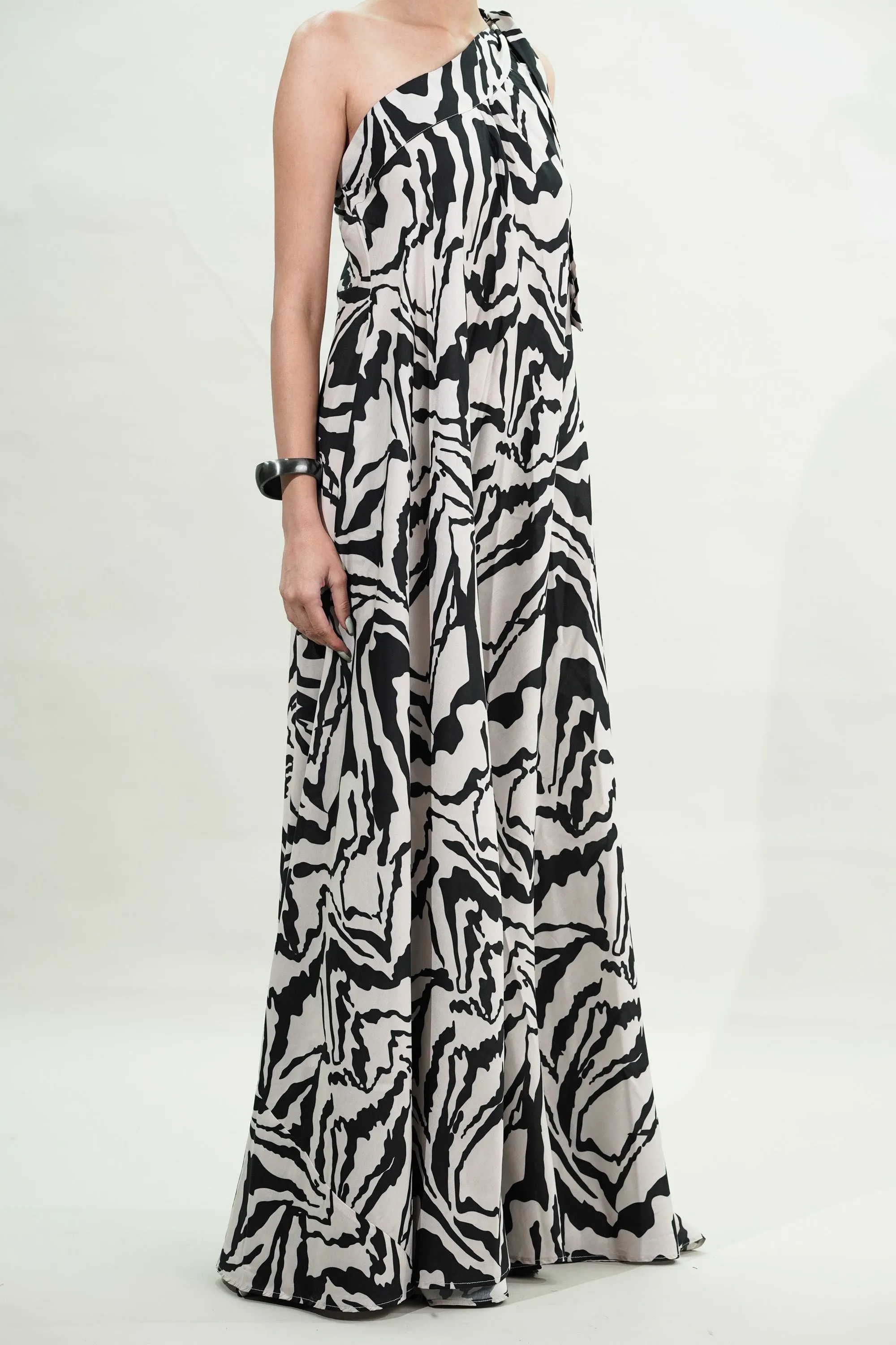 Achromatic Muse Maxi Dress