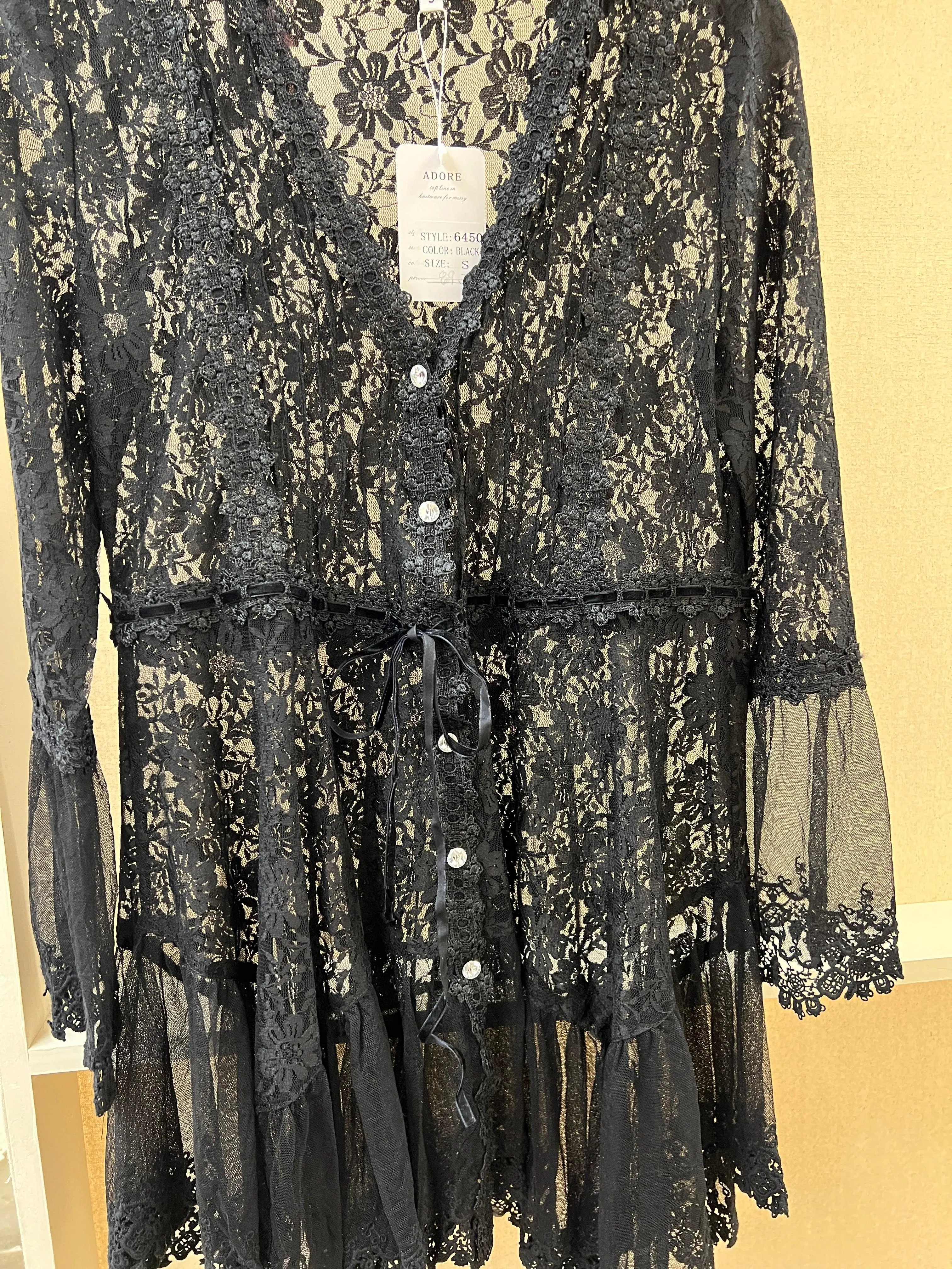 Adore Lace Duster Jacket 6450