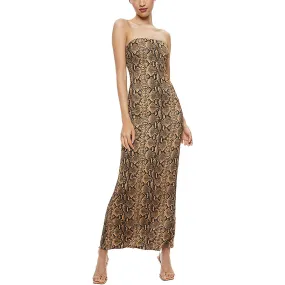 Alice and Olivia Womens Printed Casual Maxi Dress