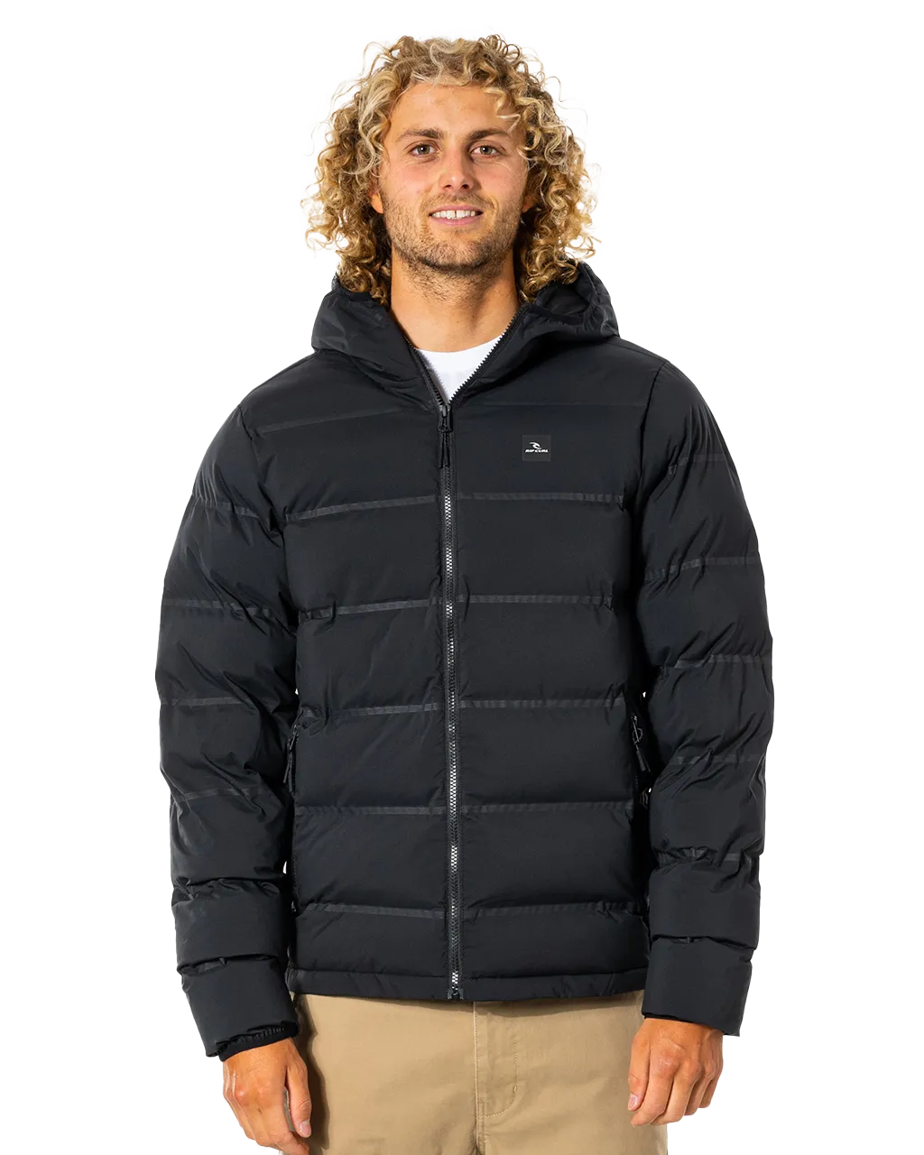 Anti Series Elite Puffer Jacket in Black