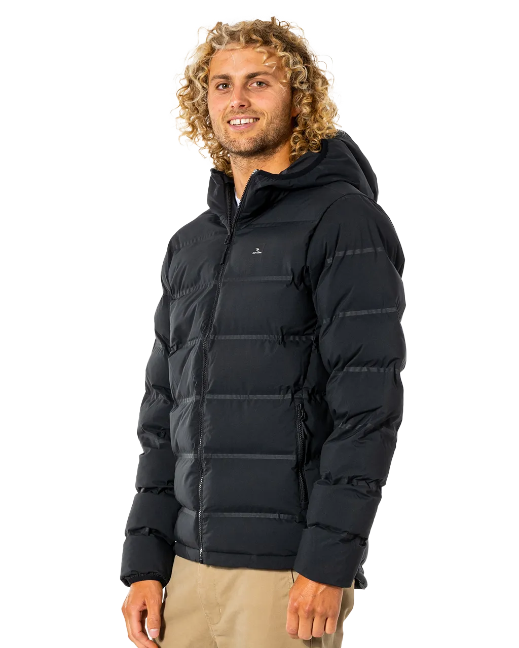 Anti Series Elite Puffer Jacket in Black