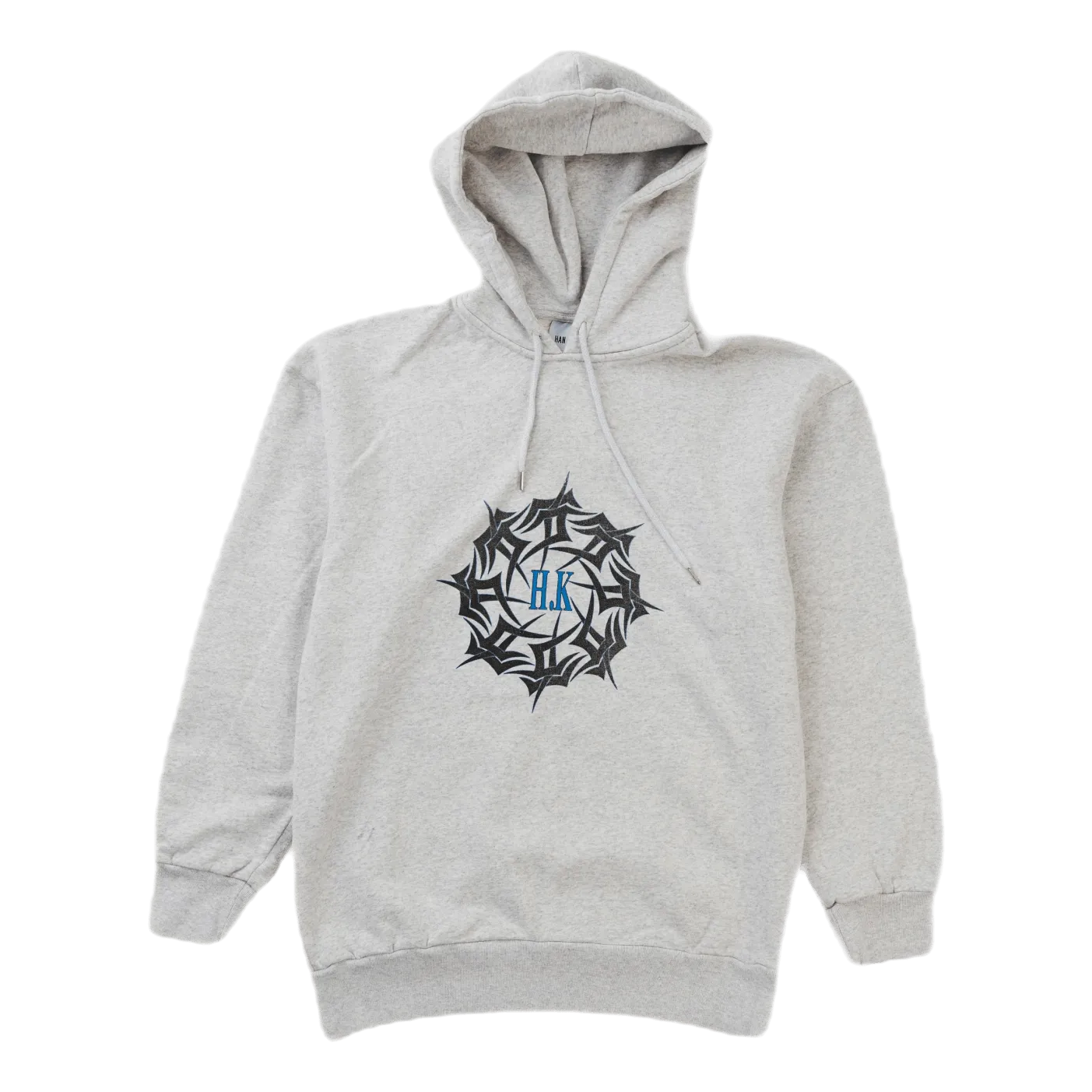 Artwork Hoodie Grey Melange