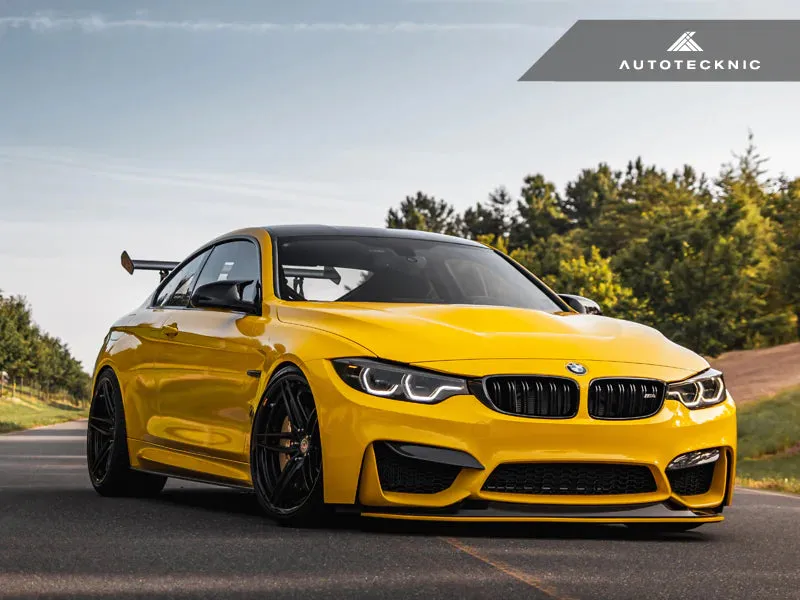 Autotecknic Bumper Trim Set BMW M4 F82 / F83 (15-17) Dry Carbon Fiber