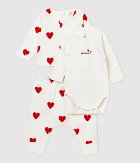 Baby 3-Piece Set - Red Heart