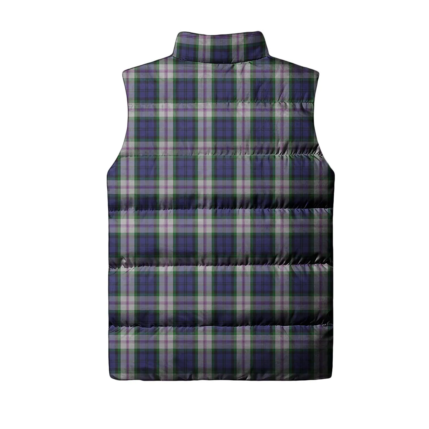 Baird Dress Tartan Sleeveless Puffer Jacket