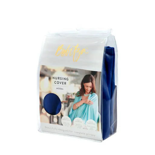 Bebitza - Modal Nursing Cover - Cobalt Blue