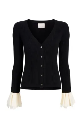 Bernadette Prestyled Ribbed Cardigan