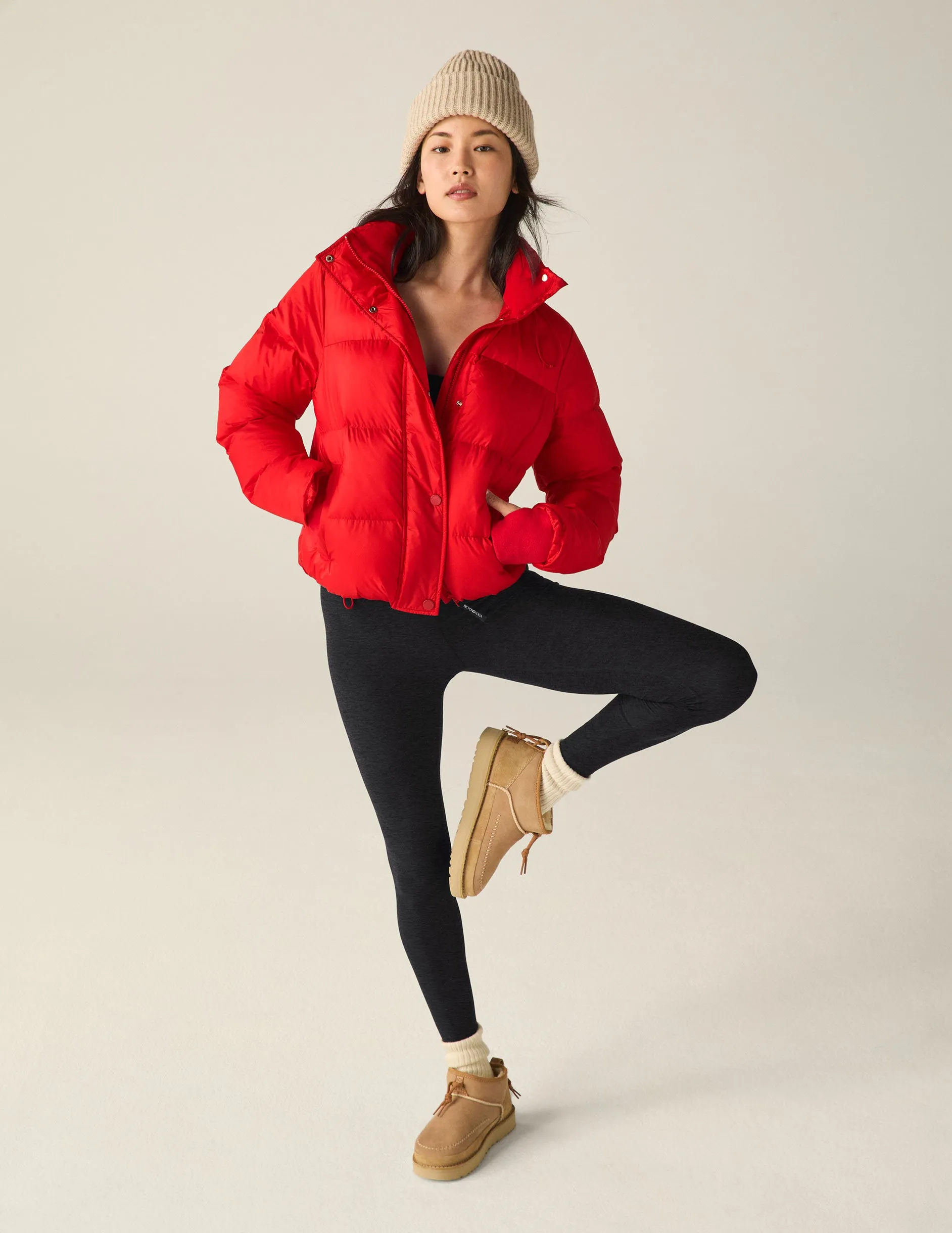 Big Cozy Hooded Puffer Jacket