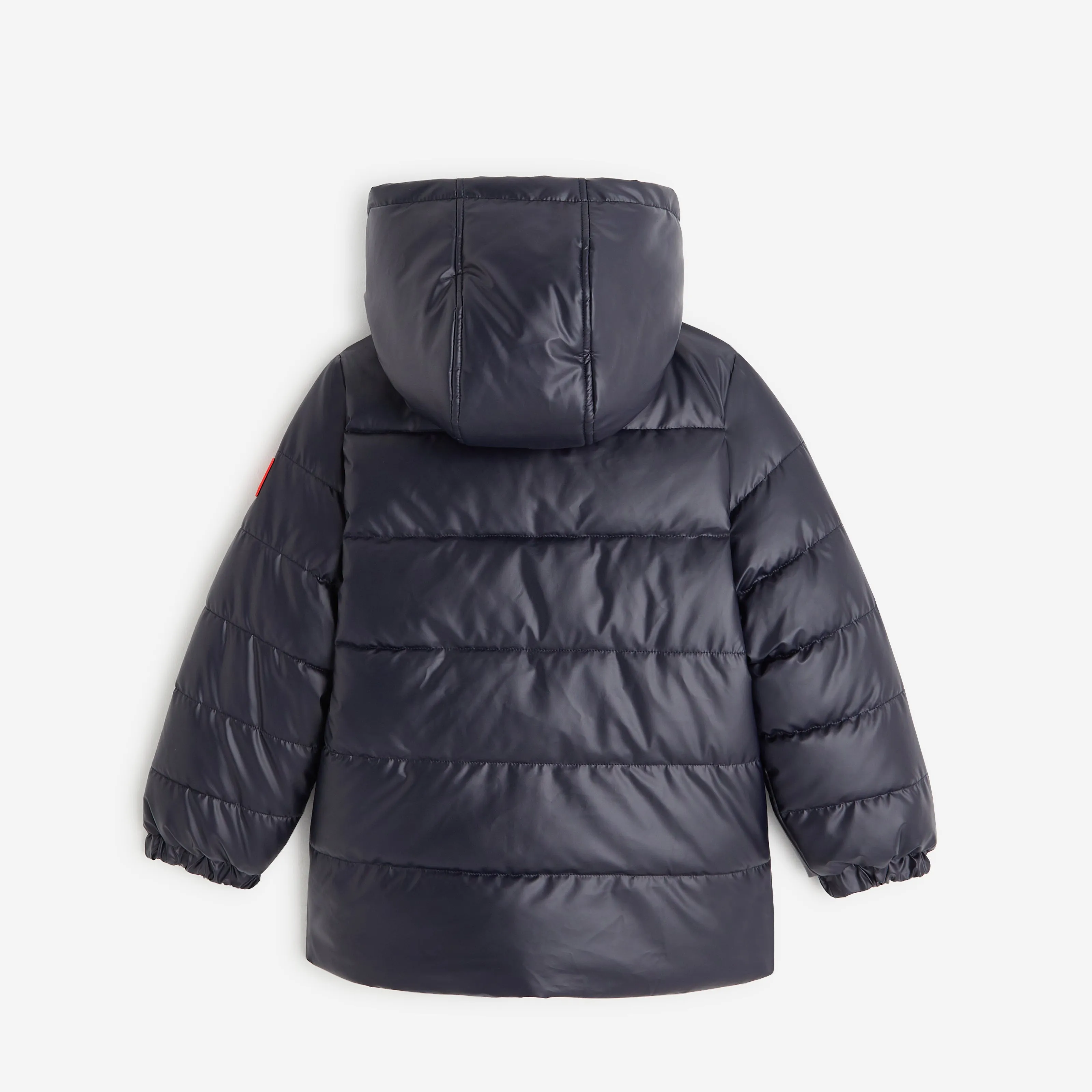 Boys' navy blue puffer coat