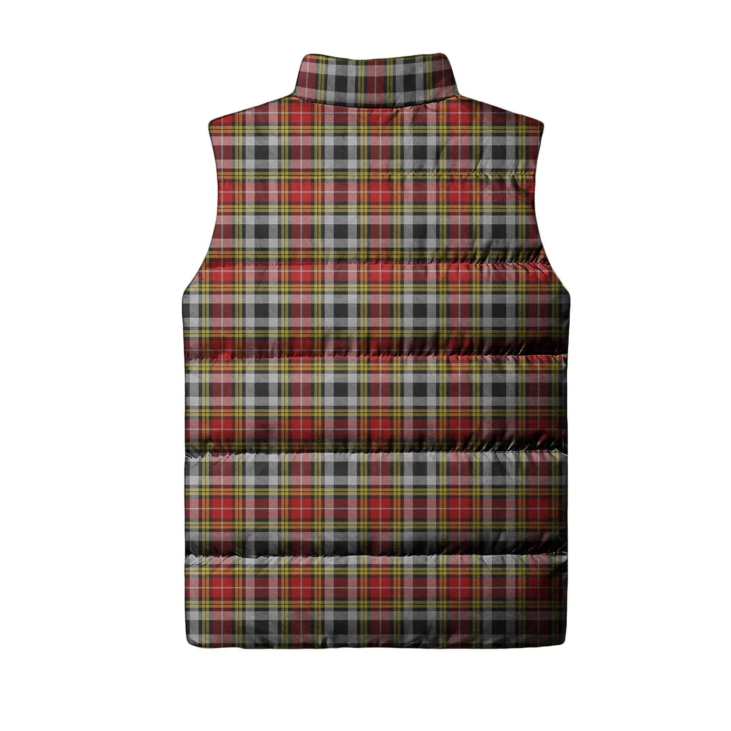 Buchanan Old Dress Tartan Sleeveless Puffer Jacket