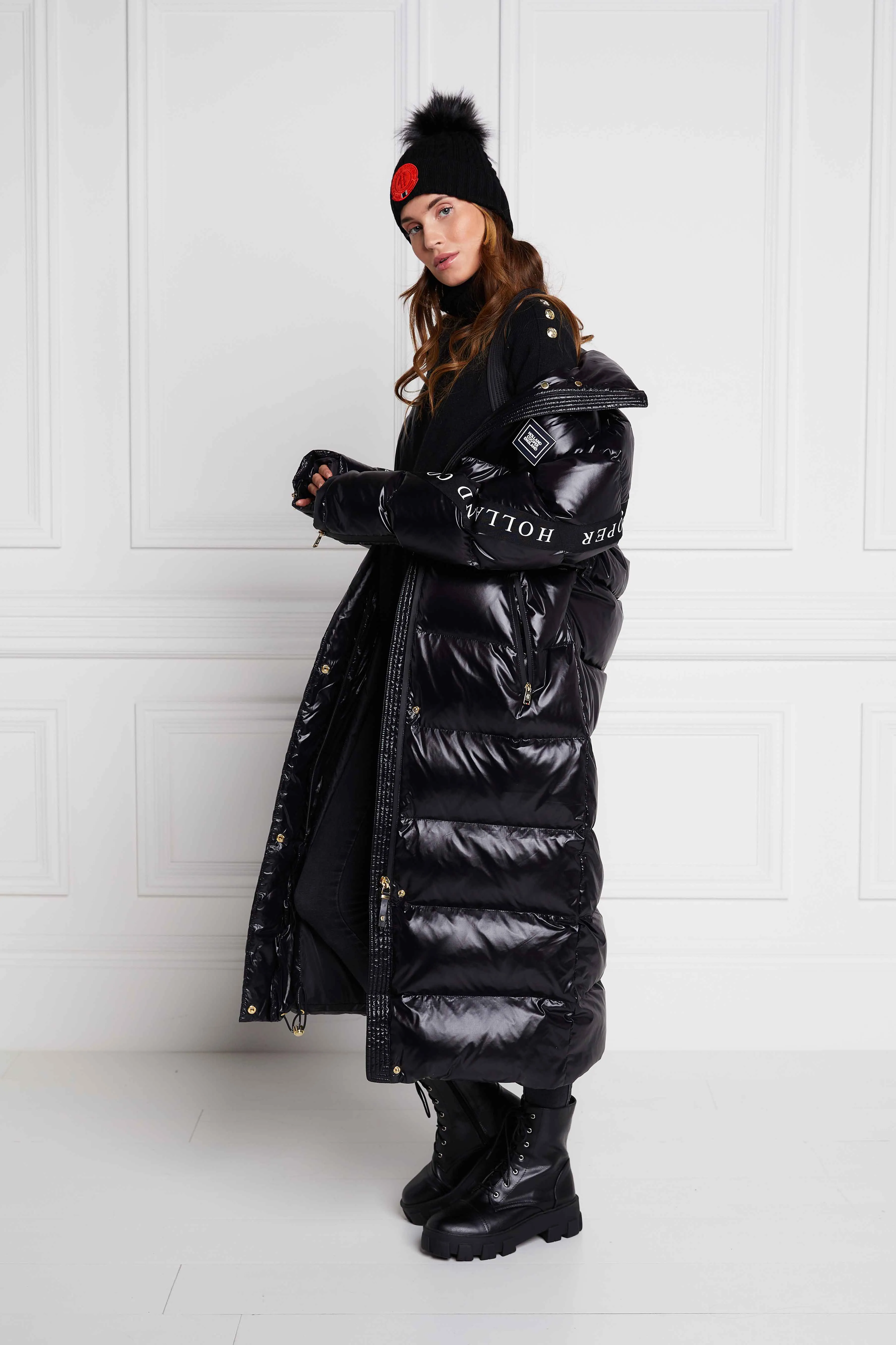 Camden Longline Coat (Black)