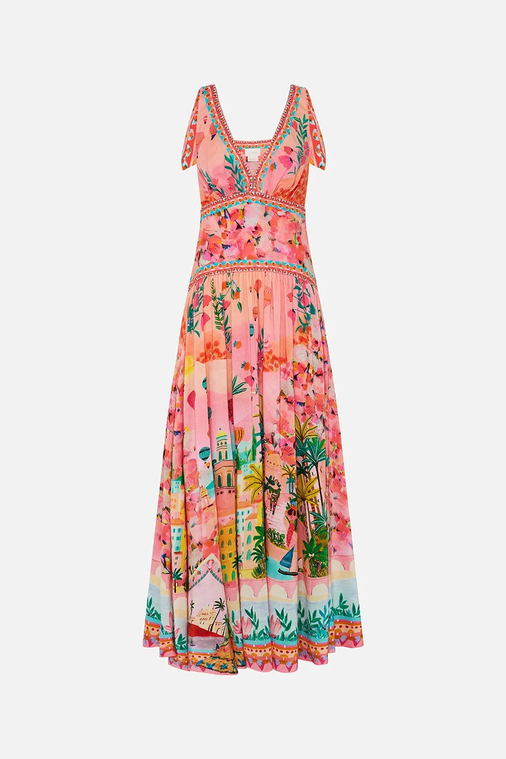 CAMILLA | Sister Sunset Tie Shoulder Dress