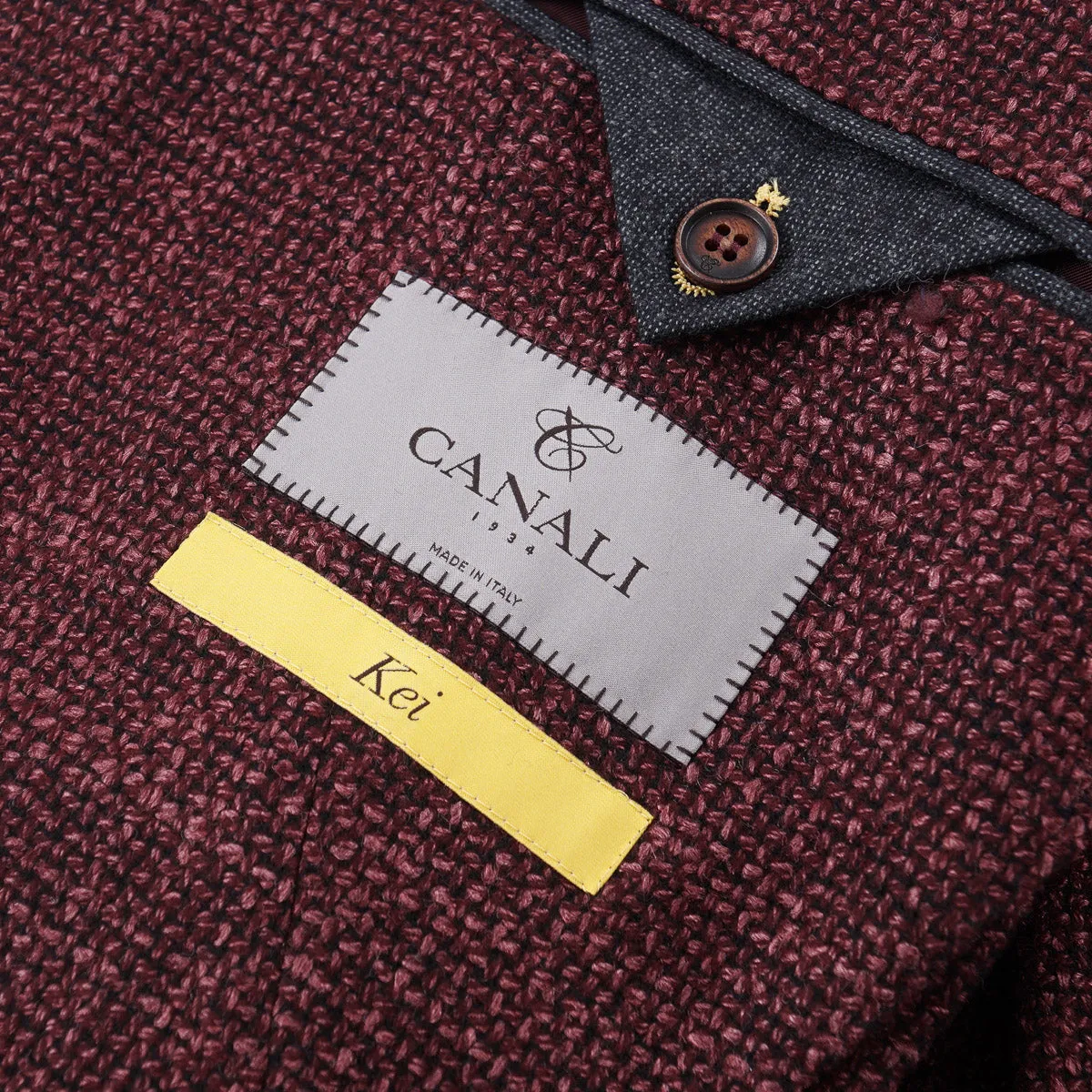 Canali Wool-Silk 'Kei' Sport Coat