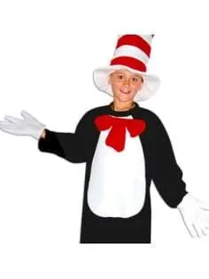 Cat in the Hat Deluxe Jumpsuit - Child