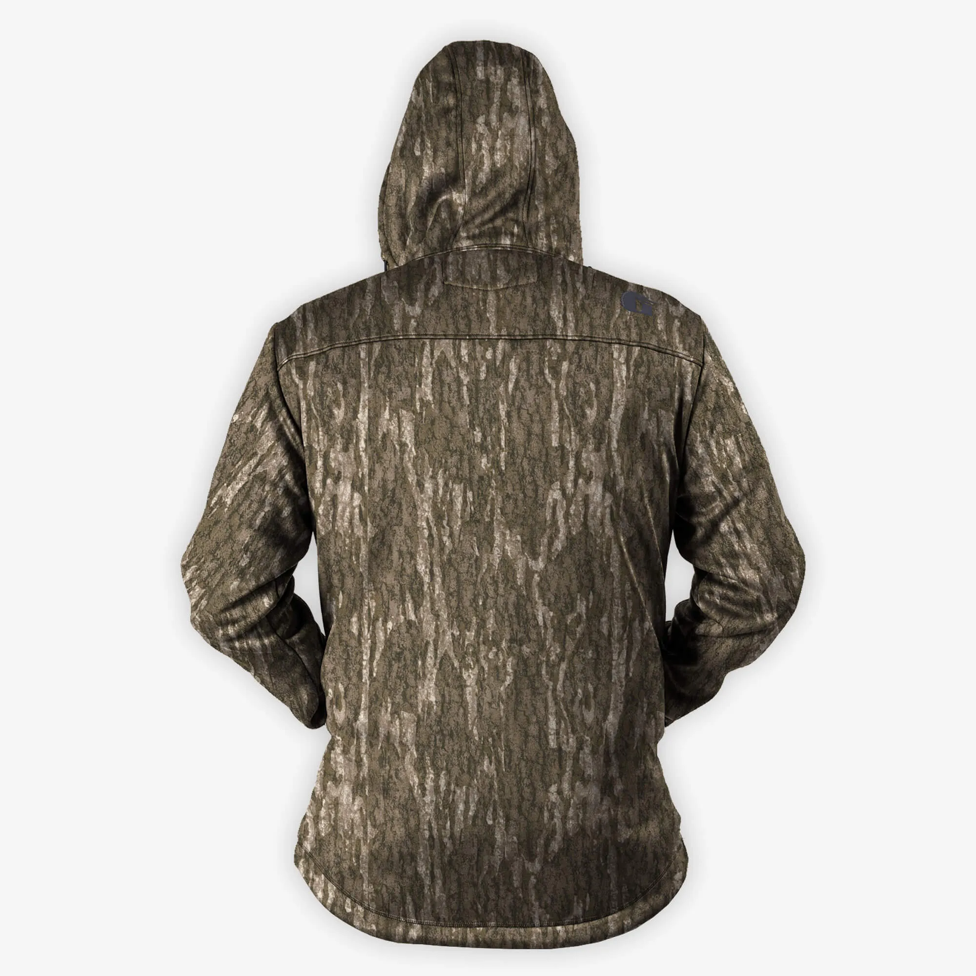 Catahoula 1/2 Zip Hoodie | Mens - Mossy Oak Bottomland by Gator Waders