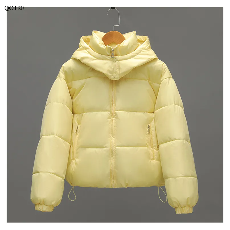 Cropped Water-Resistant Puffer Jacket