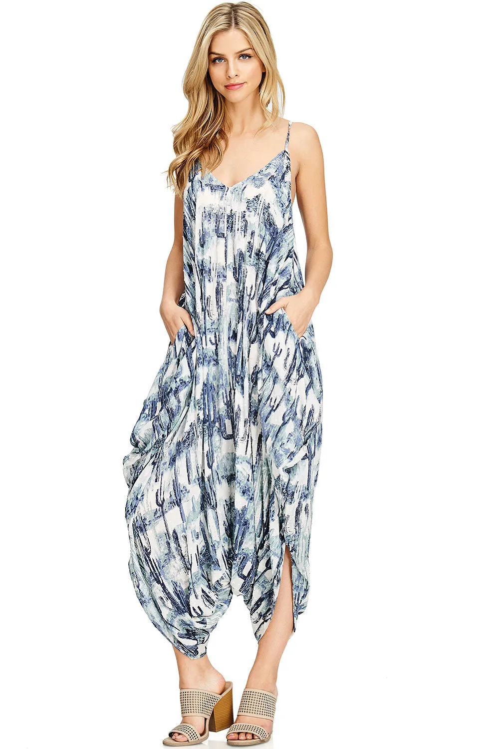 Desert Haze Harem Jumpsuit