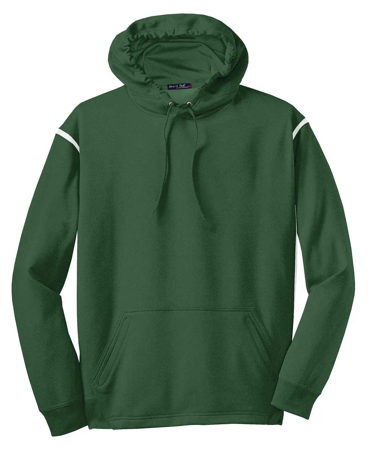 DISCONTINUED Sport-Tek Tall Tech Fleece Colorblock  Hooded Sweatshirt. TST246