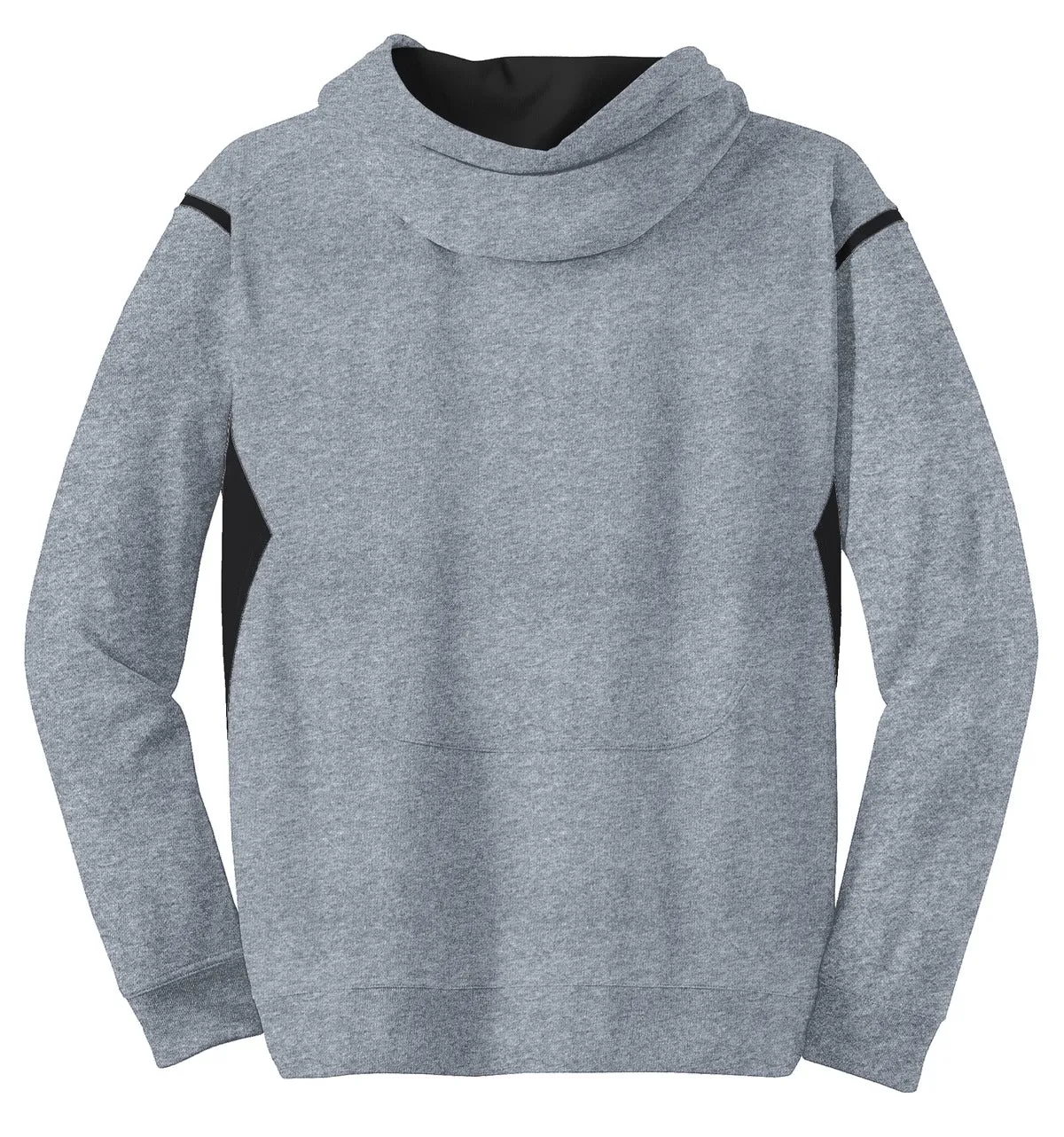 DISCONTINUED Sport-Tek Tall Tech Fleece Colorblock  Hooded Sweatshirt. TST246