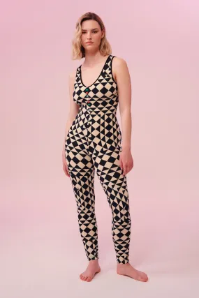 ELECTRA JUMPSUIT - TRI PRINT