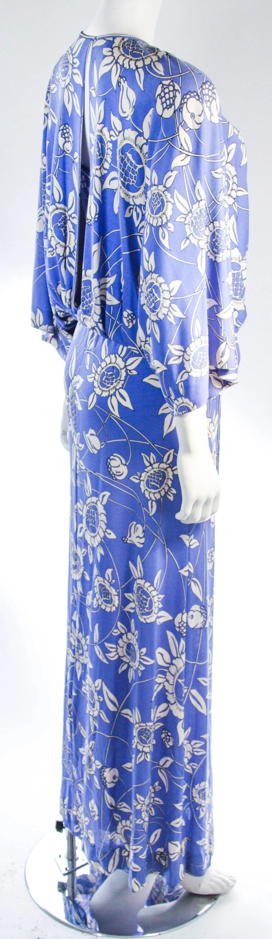 EMILIO PUCCI Periwinkle Blouse and Dress Ensemble Size 10