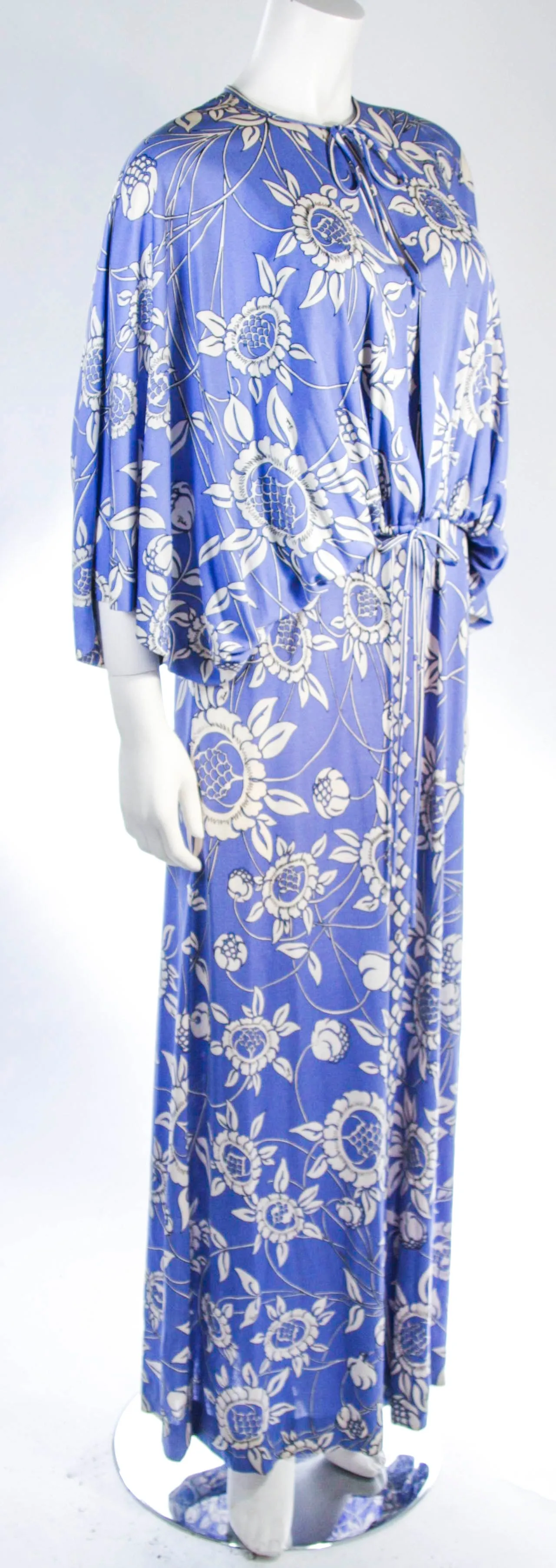 EMILIO PUCCI Periwinkle Blouse and Dress Ensemble Size 10