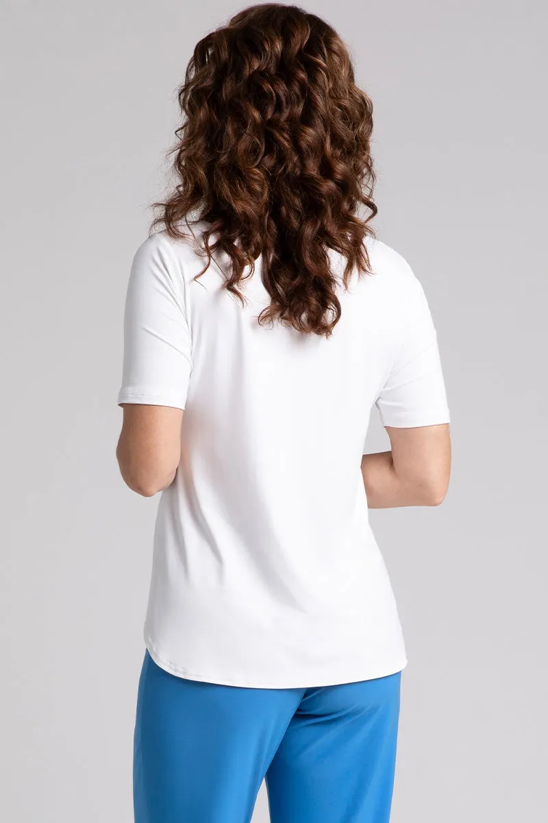 Go To Classic T-shirt Relax Short Sleeve | White