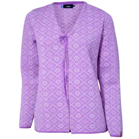 Ivanhoe Women&#x27;s Freya Cardigan Sweet Lilac | Buy Ivanhoe Women&#x27;s Freya Cardigan Sweet Lilac here | Outnorth