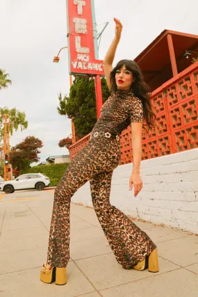 Jagger Jumpsuit in Leopard