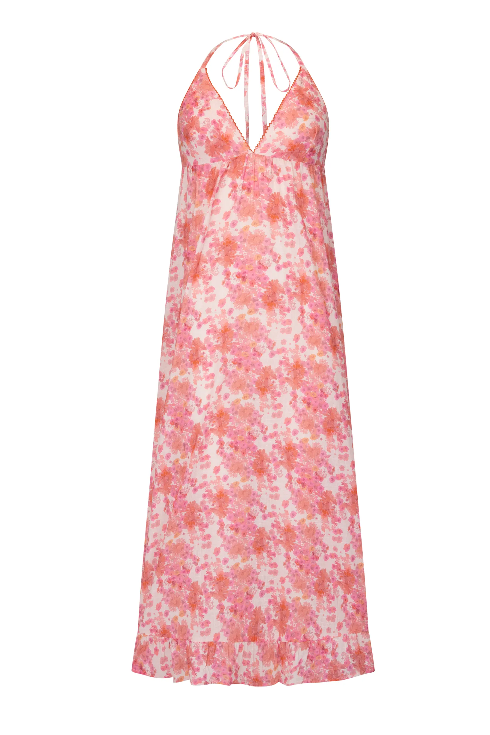 Jenny Halter Dress - Rosy