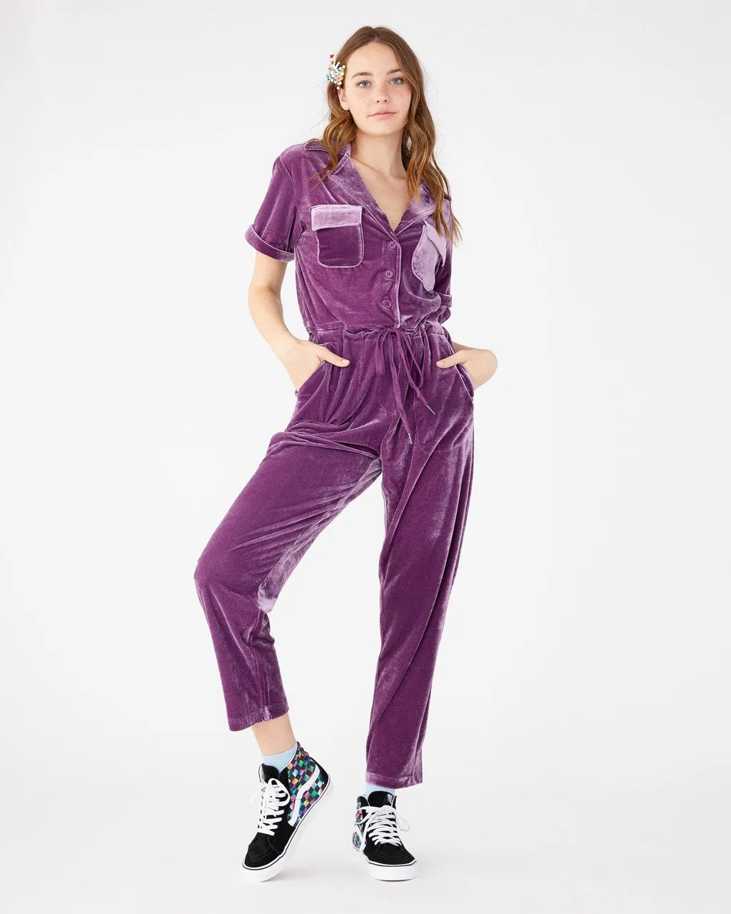 Jewel Jumpsuit - Plum