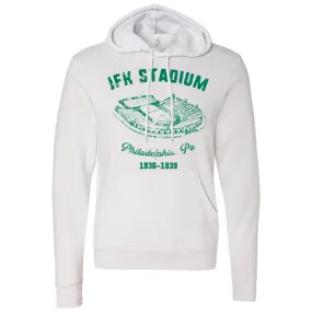 JFK Stadium Pullover Hoodie | JFK Stadium White Pullover Hoodie