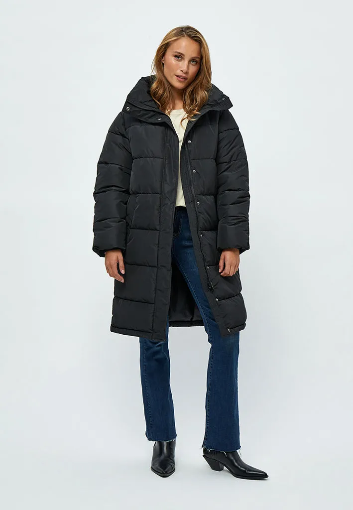 Kenza Puffer Coat - Black