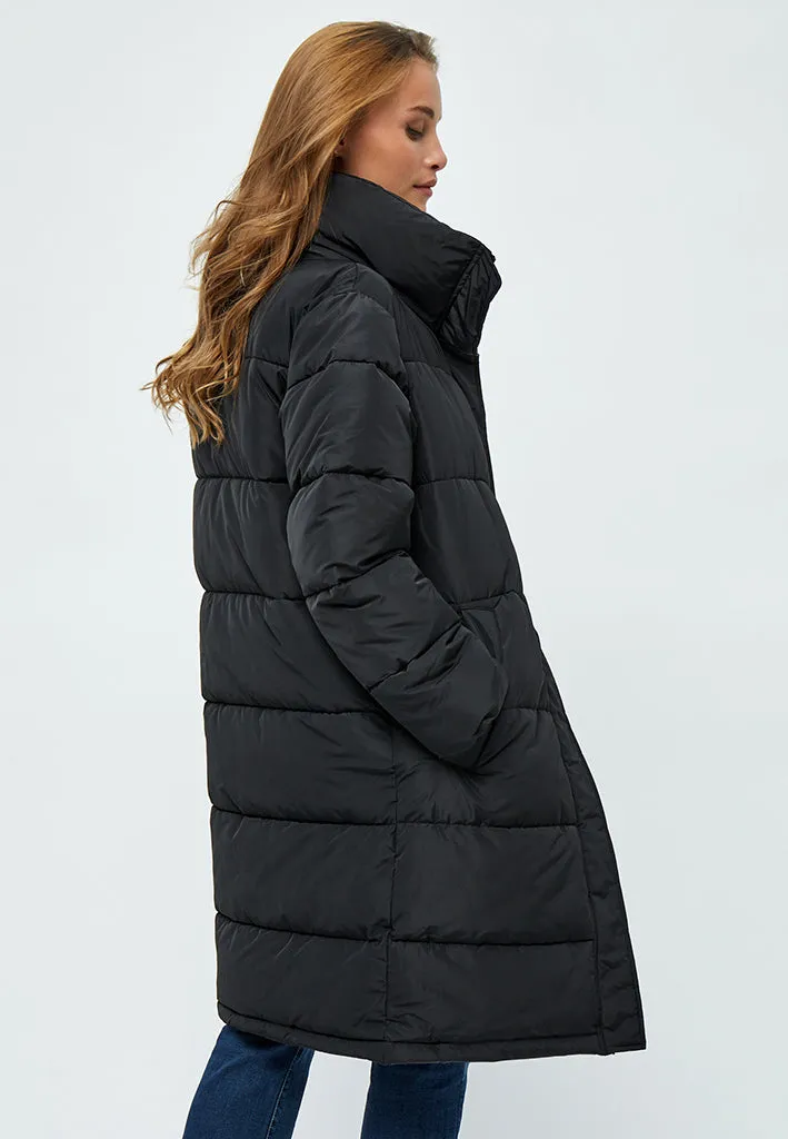 Kenza Puffer Coat - Black