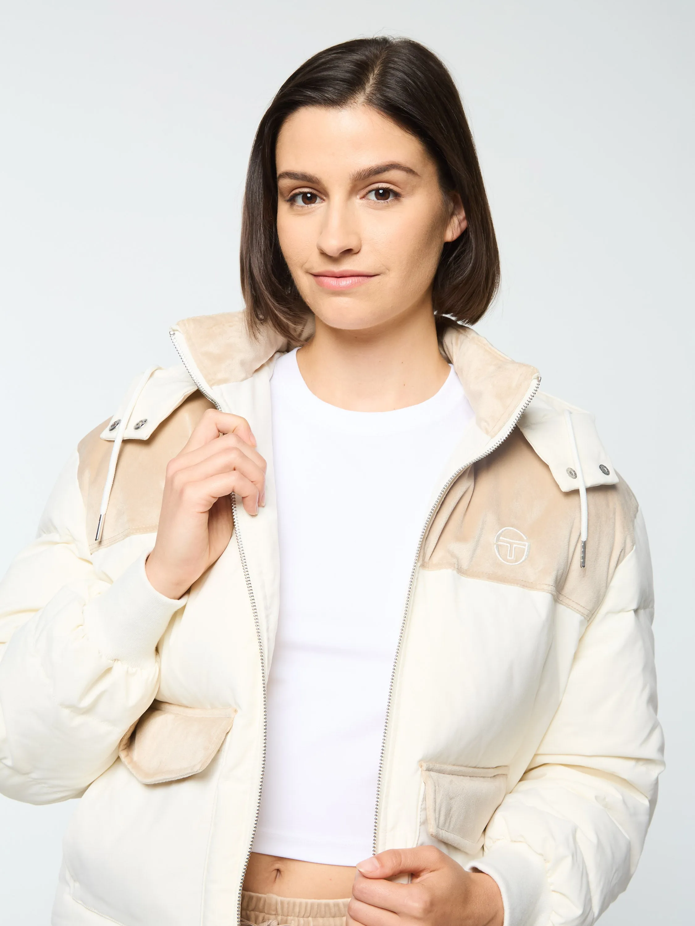 Lauria Puffer Jacket-Gardenia