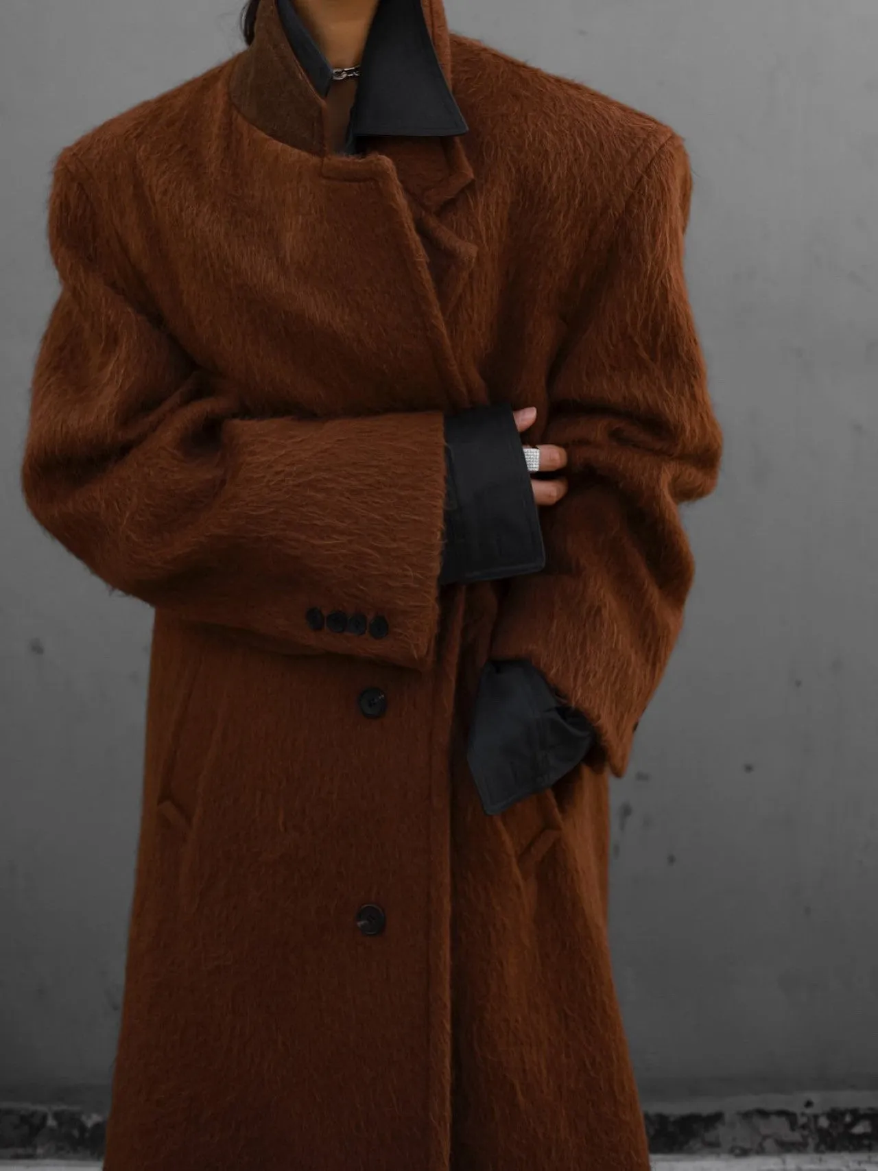 LUXE OVERSIZED ALPACA WOOL COAT