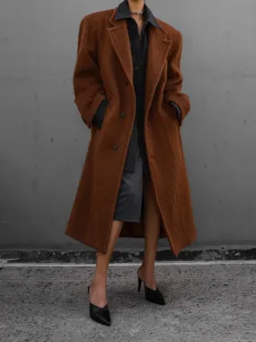 LUXE OVERSIZED ALPACA WOOL COAT