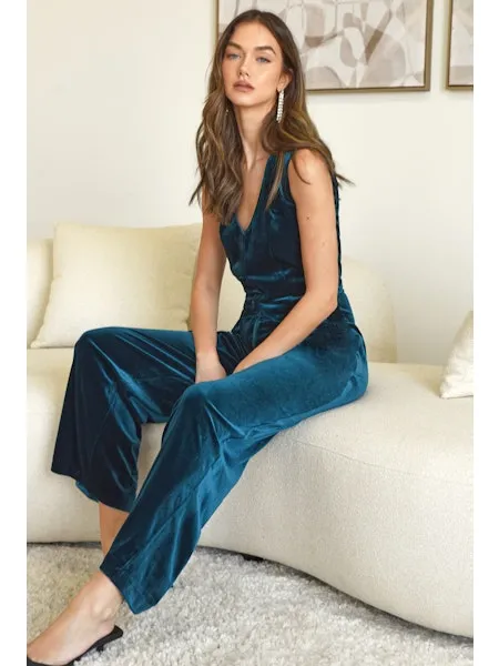 Marina Velvet Jumpsuit