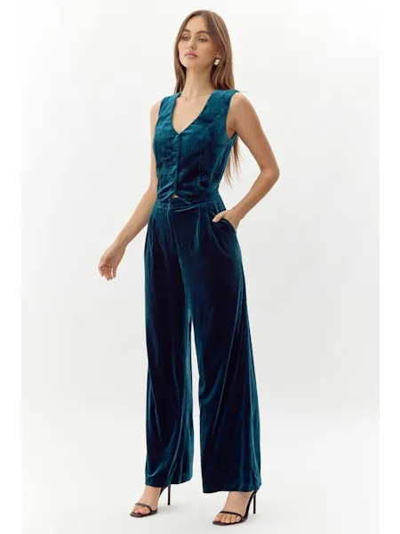 Marina Velvet Jumpsuit