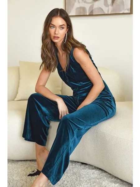 Marina Velvet Jumpsuit