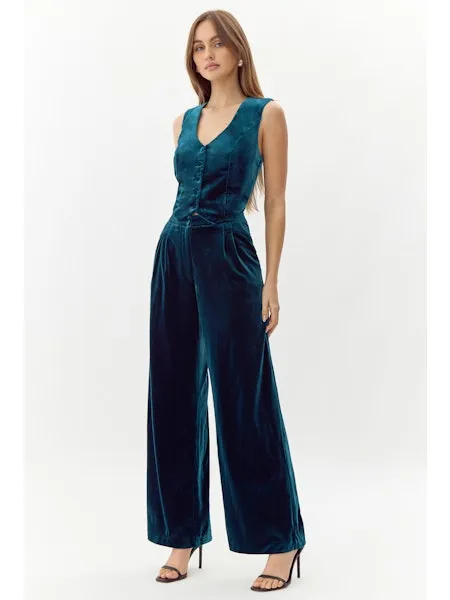 Marina Velvet Jumpsuit