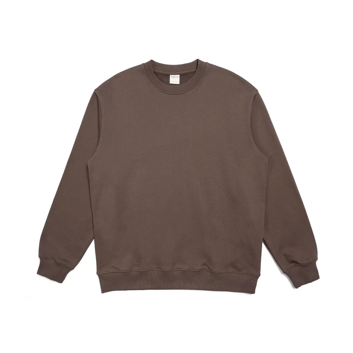 Men's Casual Minimalist Sweatshirts Oversize O-Neck Plus Size Pullover