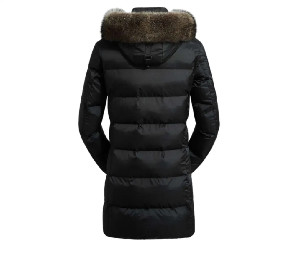 Men's Genuine Fur Trim Sorona® Insulated Coat