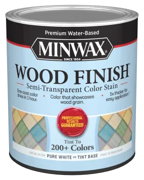 MINWAX® Wood Finish® Water-Based Semi-Transparent Color Stain