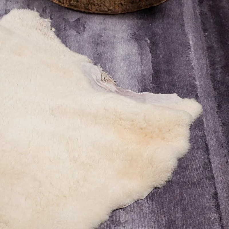 Natural Ivory Sheepskin