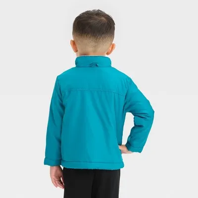 New - Cat & Jack Infant Kids Zip-Up Winter Puffer Windbreaker 3-In-1 Jacket