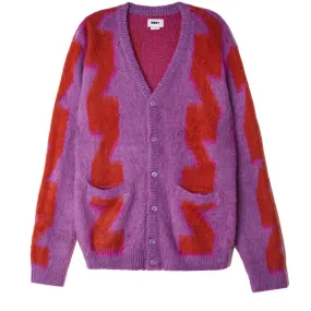 Obey Dexter Cardigan - Orchid