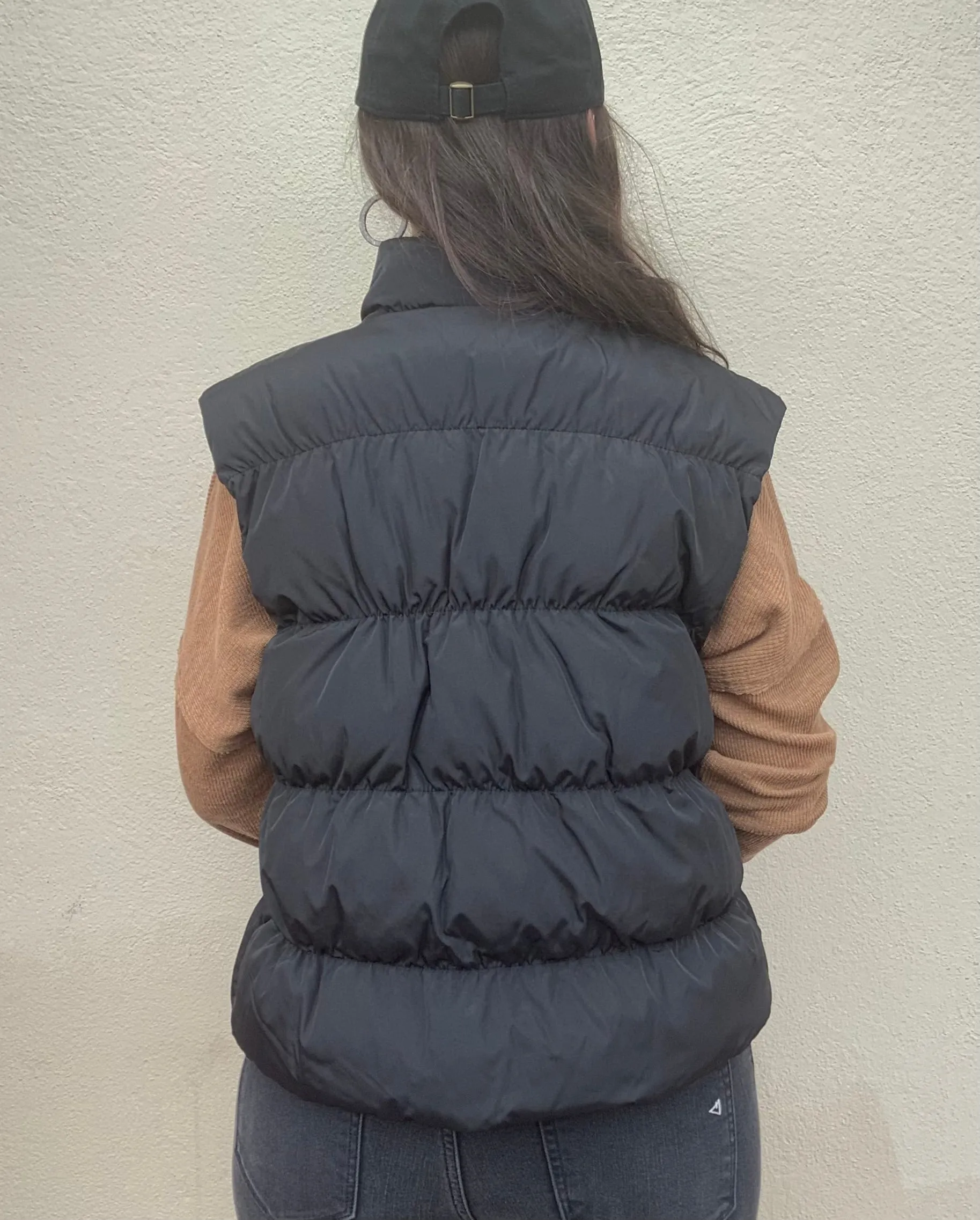 Obsidian Puffer Vest