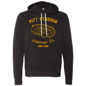 Pitt Stadium Pullover Hoodie | Pitt Stadium Black Pullover Hoodie